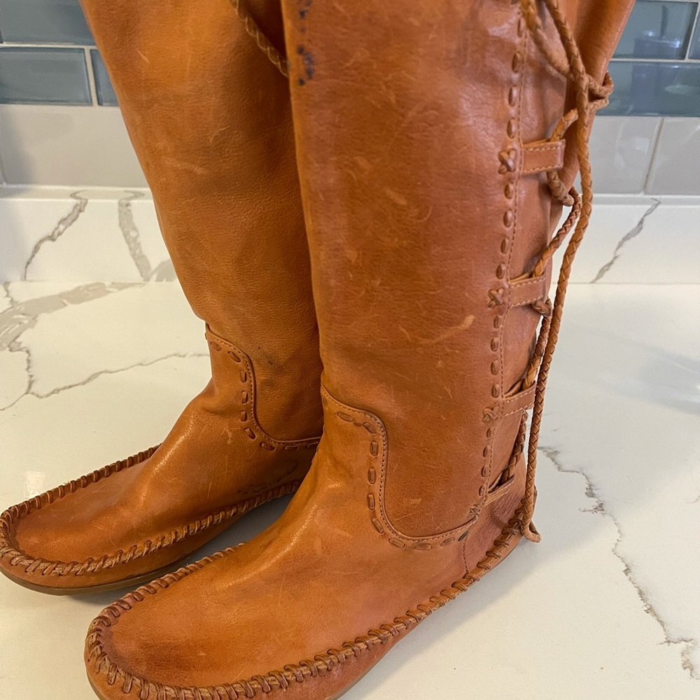 Frye Moccasin Boots